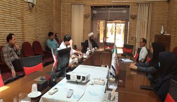 جلسه حلقه صالحین اداره کل به مناسبت هفته عفاف و حجاب برگزار شد